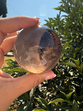 Load image into Gallery viewer, Natural Smoky Garden Quartz Sphere – Healing Crystal Ball for Meditation-A44

