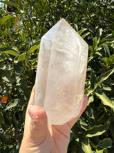 Load image into Gallery viewer, Clear Quartz Crystal Tower Point – High Clarity Polished Stone, A54
