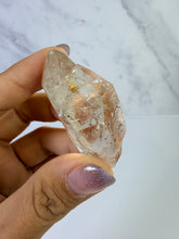 Load image into Gallery viewer, High Luster Enhydro Quartz w/ Moving Bubble &amp;/or Carbon/Black Inclusions,A492
