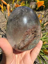 Load image into Gallery viewer, Garden Quartz Crystal Egg with Thousand Layer Mountain Scenic Inclusions, A476
