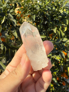 2pcs natural Raw Clear Quartz Point-Clear Quartz Tower-Clear Quartz Cluster