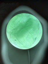 Load image into Gallery viewer, Large Natural Green Fluorite Sphere,6.7cm
