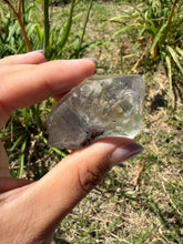 Load image into Gallery viewer, Natural Enhydro Quartz w/ Moving Bubble &amp;/or Carbon/Black Inclusions,A486
