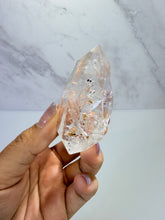 Load image into Gallery viewer, High Luster Enhydro Quartz w/ Moving Bubble &amp;/or Carbon/Black Inclusions,A499

