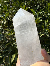 Load image into Gallery viewer, Clear Quartz Crystal Tower Point – High Clarity Polished Stone, A55
