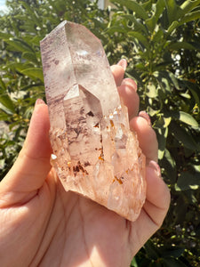 Natural Pineapple Quartz Cluster, Madagascar Candle Quartz, A95