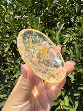 Load image into Gallery viewer, Mini Clear Quartz Offering Bowl,Crystal Quartz Altar Bowl,Crystal Tray,B67
