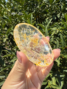 Mini Clear Quartz Offering Bowl,Crystal Quartz Altar Bowl,Crystal Tray,B67