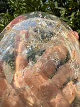 Load image into Gallery viewer, Large Clear Quartz Offering Bowl,Crystal Quartz Altar Bowl,Crystal Tray,B51
