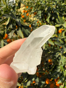 On Sale!Raw Clear Quartz Cluster,65.8g,#S12