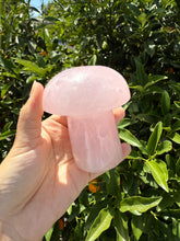 Load image into Gallery viewer, No Perfect On Sale!Large Rose Quartz Mushroom Crystal Sculpture,A80
