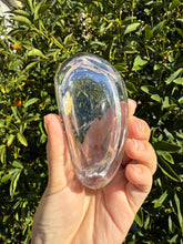 Load image into Gallery viewer, Mini Clear Quartz Offering Bowl,Crystal Quartz Altar Bowl,Crystal Tray,B100
