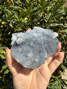 Double Sided Sparkling Quartz Crystal Specimen,Clear Quartz Cluster