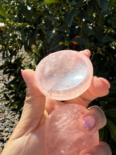 Load image into Gallery viewer, 1pc Natural Crystal Sphere Stand,Rose Quartz Sphere Stand
