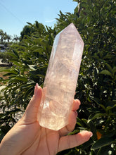 Load image into Gallery viewer, 589g Rose Quartz Obelisk,Natural Polished Crystal Point, A60
