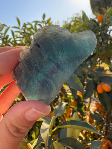 Raw Blue Fluorite Stone