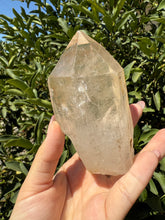 Load image into Gallery viewer, Large Natural Clear Quartz Crystal Point, Raw White Quartz Tower, A85
