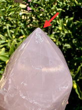 Load image into Gallery viewer, No perfect On Sale!Madagascar Large Rose Quartz Tower,Pink Crystal Point,1337g
