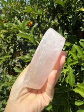 Load image into Gallery viewer, Heart Rose Quartz Crystal Bowl, Polished Rose Quartz Dish-Rose Quartz Tray
