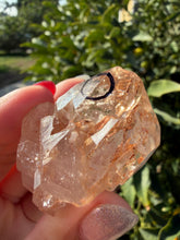 Load image into Gallery viewer, Natural Enhydro Red Mud Skeletal Quartz with Moving Water Bubble,A237
