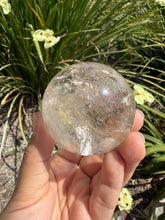 Load image into Gallery viewer, Natural Clear Quartz Crystal Sphere White Healing Stone Ball,A351
