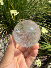 Load image into Gallery viewer, Natural Clear Quartz Crystal Sphere White Healing Stone Ball,A351
