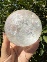 Load image into Gallery viewer, Rainbow Clear Quartz Crystal Sphere,Natural Healing Stone Ball,A121
