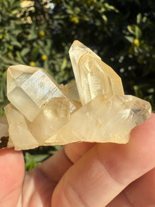 Natural Crystal Cluster with Unique Textures