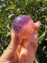 Load image into Gallery viewer, High Quality Candy Fluorite Sphere, Stunning Rainbow Fluorite Ball,A109
