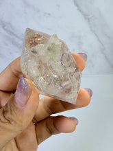 Load image into Gallery viewer, High Luster Enhydro Quartz w/ Moving Bubble &amp;/or Carbon/Black Inclusions,A496
