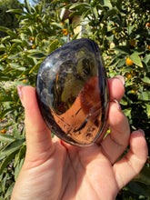 Load image into Gallery viewer, High-Grade Natural Brazilian Smoky Quartz Palm Stone,Meditation Palm Stones,A286
