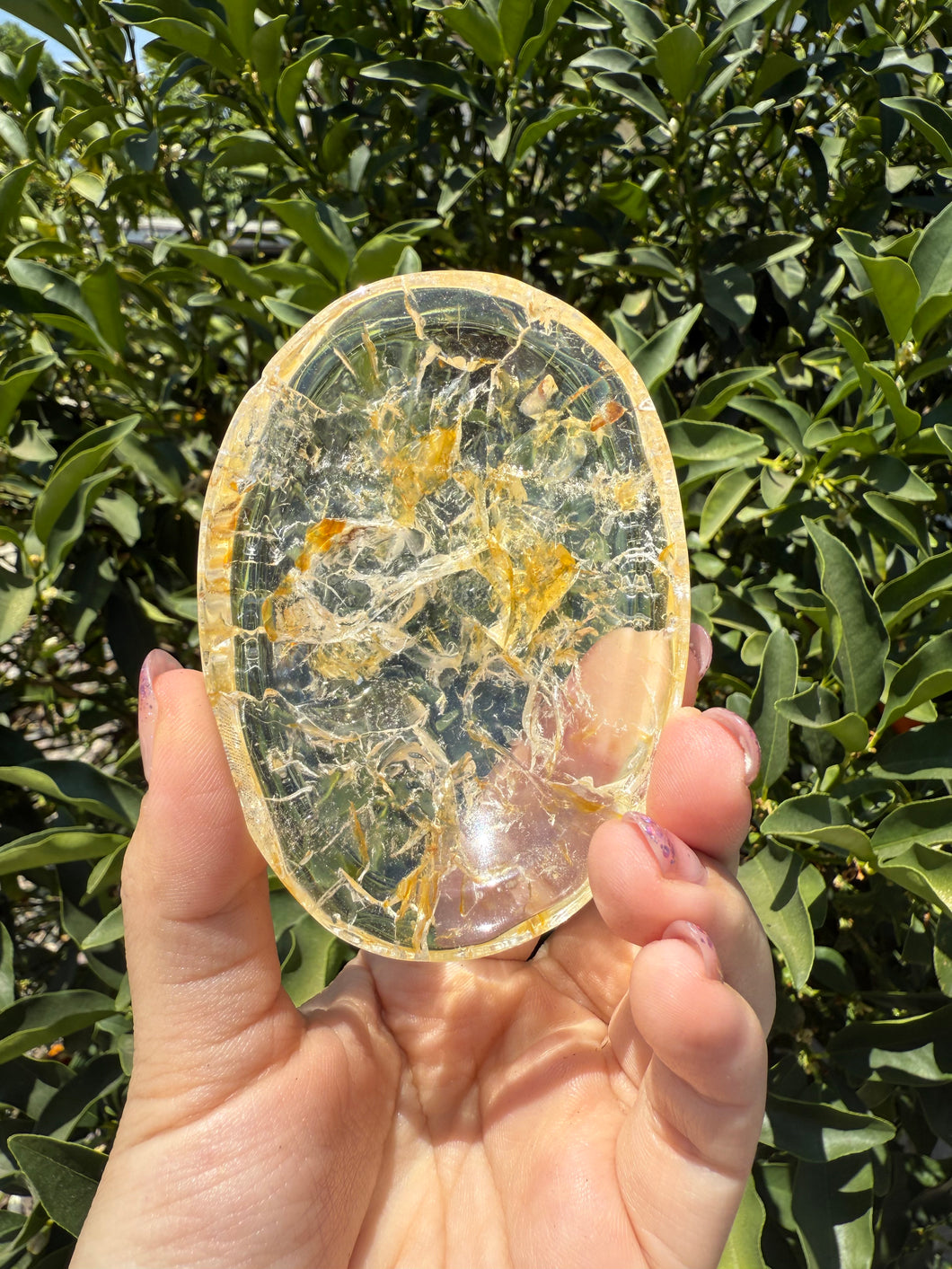 Mini Clear Quartz Offering Bowl,Crystal Quartz Altar Bowl,Crystal Tray,B67