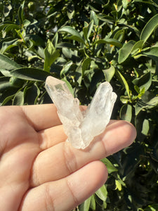 Small Raw Clear Quartz Cluster,25.6g