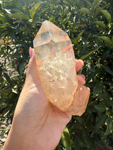 Load image into Gallery viewer, Large Natural Clear Quartz Crystal Point, Raw White Quartz Tower, A76
