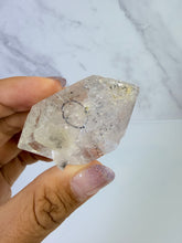 Load image into Gallery viewer, High Luster Enhydro Quartz w/ Moving Bubble &amp;/or Carbon/Black Inclusions,A496
