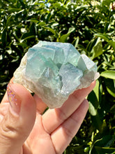 Load image into Gallery viewer, Green Cubic Fluorite fluorite cluster,fluorite Mineral Specimen A
