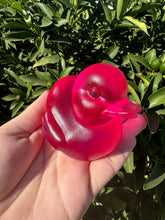 Load image into Gallery viewer, Large Resin cute clear pink duck Sculpture
