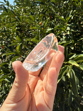 Load image into Gallery viewer, Mini Clear Quartz Offering Bowl,Crystal Quartz Altar Bowl,Crystal Tray,B95
