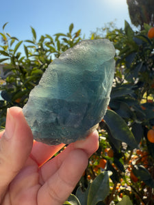 Raw Blue Fluorite Stone