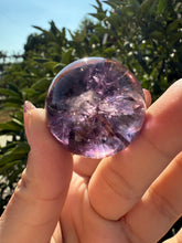 Load image into Gallery viewer, Top quality Chevron Amethyst Sphere,Amethyst Crystal Ball,Davis Effect, A69
