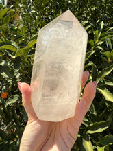 Load image into Gallery viewer, Clear Quartz Crystal Tower Point – High Clarity Polished Stone, A54
