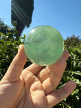 Load image into Gallery viewer, Green Fluorite Crystal Ball – Natural Healing Stone Sphere
