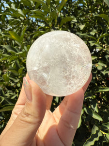 Great Deal!Clear Quartz Crystal Sphere,A125