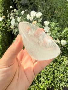 Small Clear Quartz Offering Bowl,216.8g