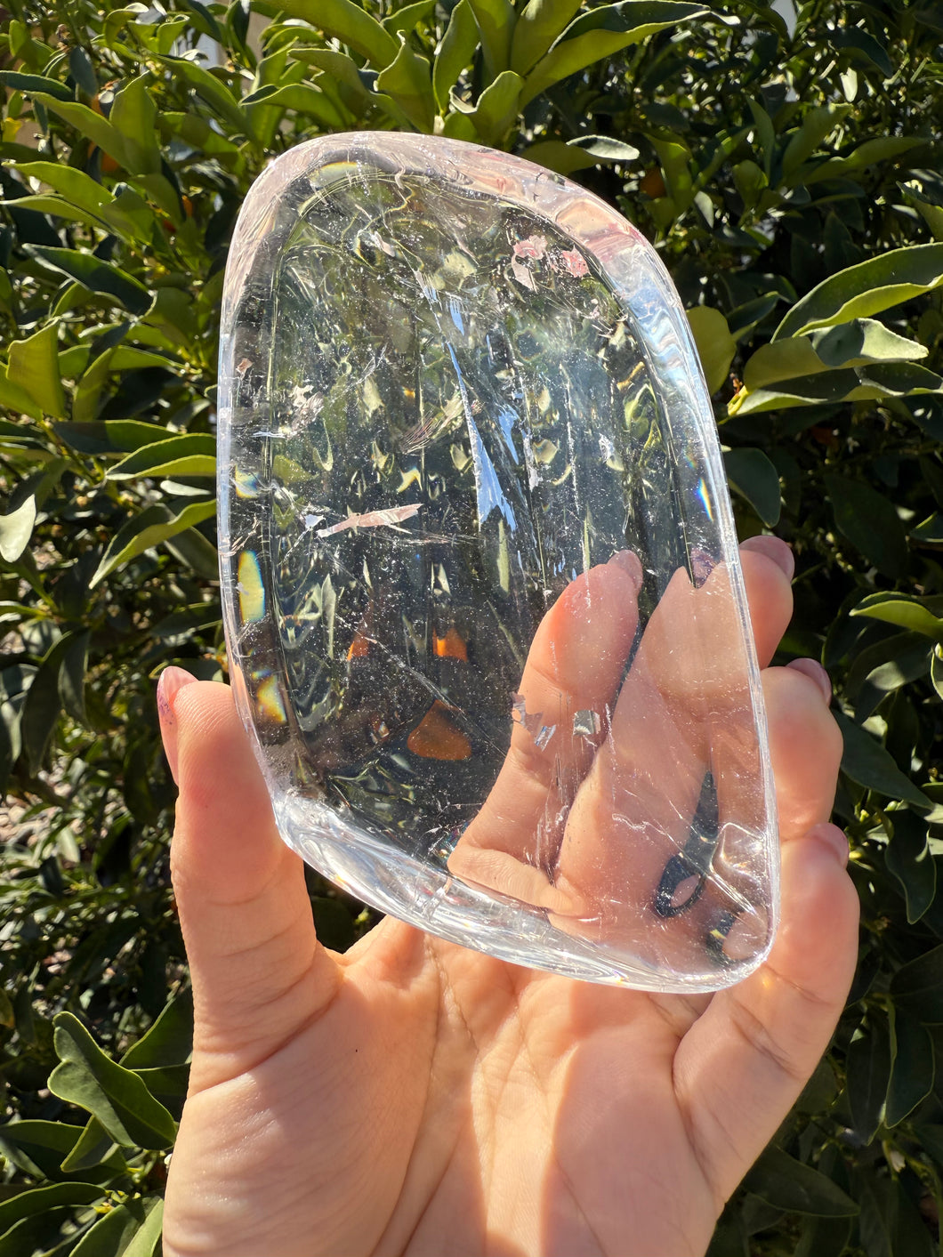 Clear Quartz Offering Bowl,Crystal Quartz Altar Bowl,Crystal Tray,B83