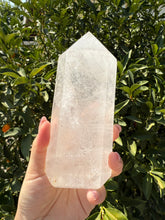 Load image into Gallery viewer, Clear Quartz Crystal Tower Point – High Clarity Polished Stone, A55
