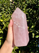 Load image into Gallery viewer, No perfect On Sale!Madagascar Large Rose Quartz Tower,Pink Crystal Point,1337g
