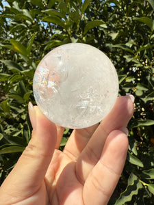 Great Deal!Clear Quartz Crystal Sphere,A125