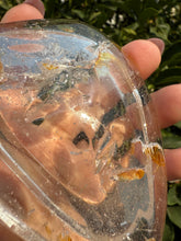 Load image into Gallery viewer, Small Clear Quartz Offering Bowl,Crystal Quartz Altar Bowl,Crystal Tray,B71
