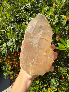 Huge Raw Quartz Point Specimen with Natural Inclusions,2.19kg